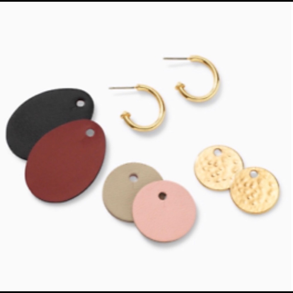 Stella & Dot Versatile Hoops